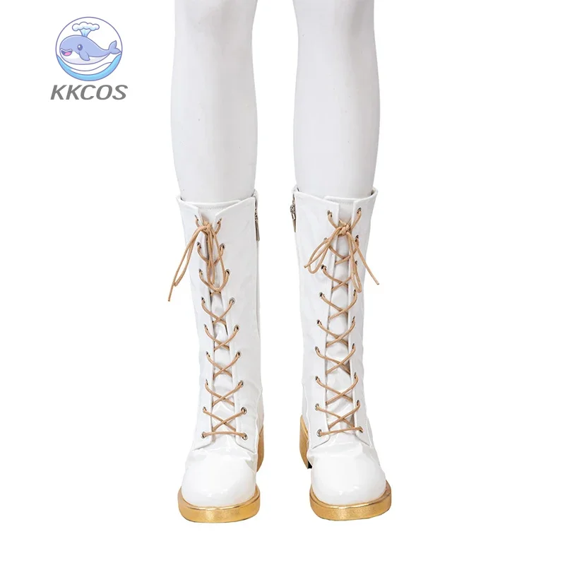 أزياء KPop Zoey التأثيرية، أحذية شعر مستعار، معطف أسود، بدلة غناء، أزياء ترويجية للأغنية للنساء، أزياء لعب الأدوار في حفلات الهالوين