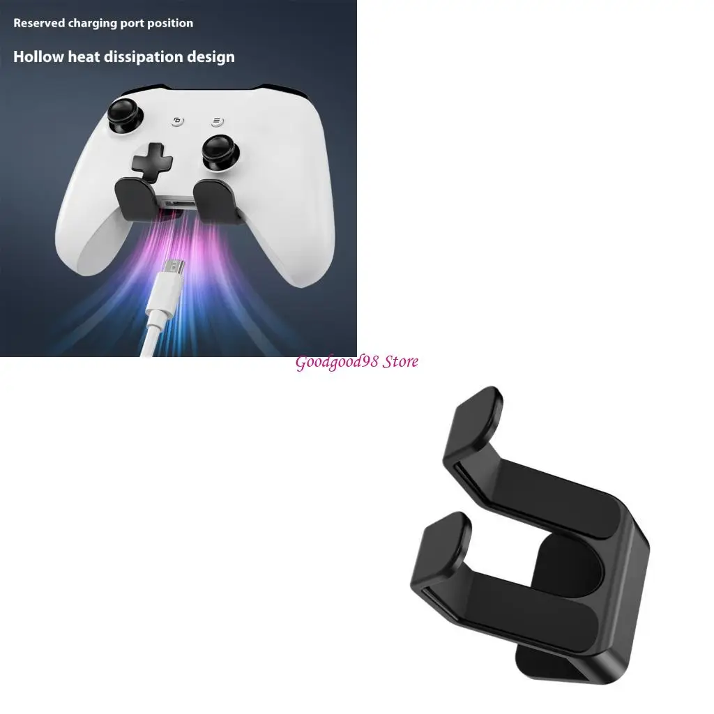

Wall Mounted Gamepad Holder Stand Space Saving Design for Safe Charging Storage W8EC