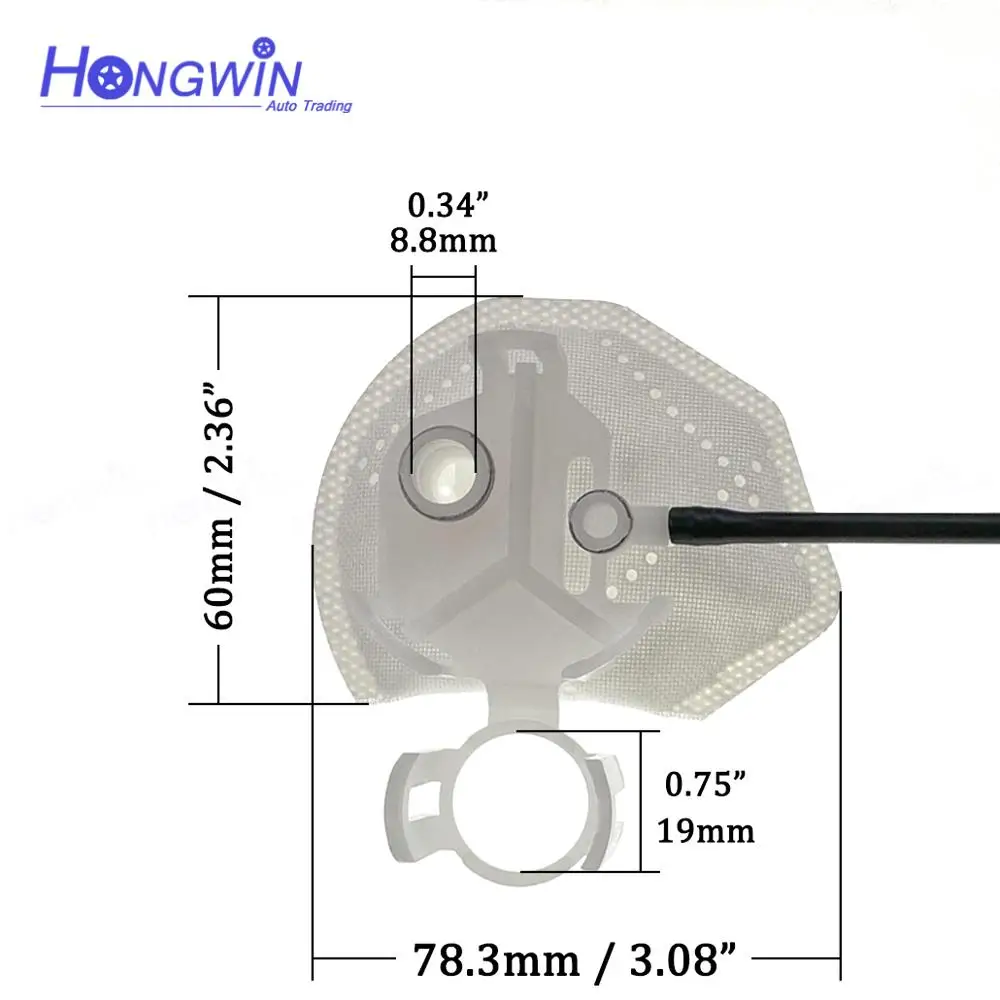 Bomba de combustible, filtro y regulador de presión de combustible para Toyota Corolla Tacoma Matrix, 1.8L, 2.7L, 4.0L, 2005-2011, E3000-174819-ND,