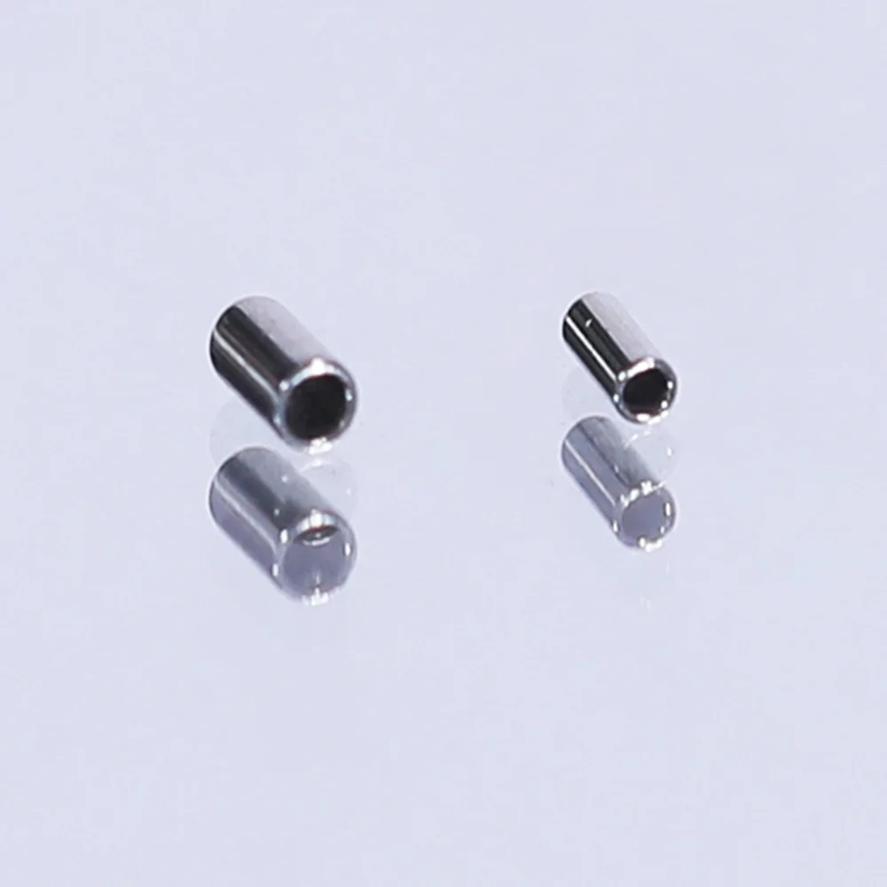 Zahnärztliche kieferorthopädische Mini-Stopper-Schnallen 0,5 mm 0,8 mm, crimpbare Haken, Rohrhalterungsstopper, zur Befestigung an Bogendrähten, Odontologie-Werkzeug – Detail 6