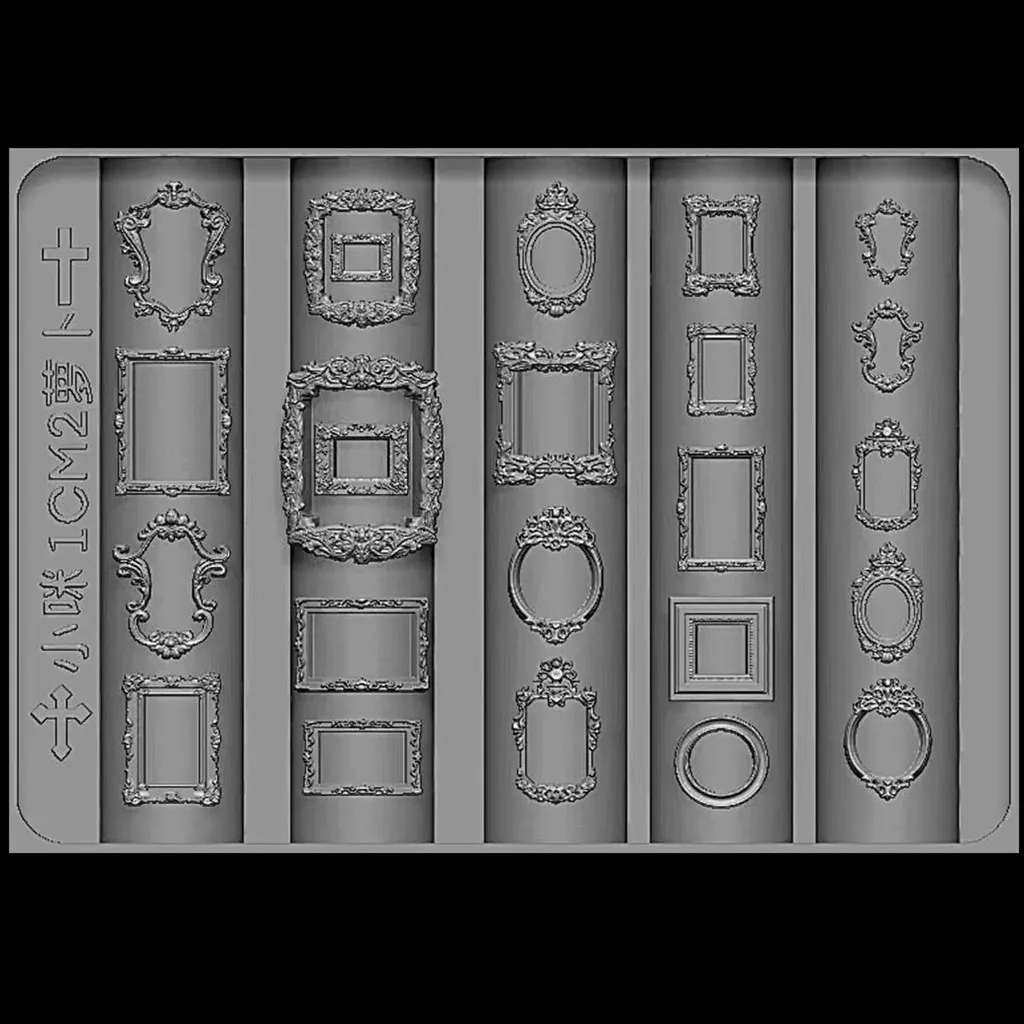 1 PC ปราสาทเนยงูดอกทานตะวัน 3D อะคริลิคแม่พิมพ์ตกแต่งเล็บเล็บ DIY ออกแบบซิลิโคนเล็บแม่แบบเล็บแม่พิมพ์