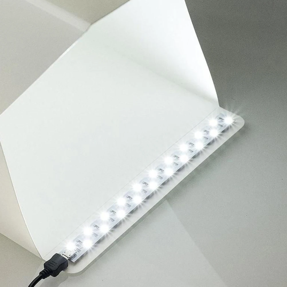 Softbox LED Light Bar 20cm Portable Studio Photography Light USB Powered High Brightness Strip Lighting Photo Accessory Durable