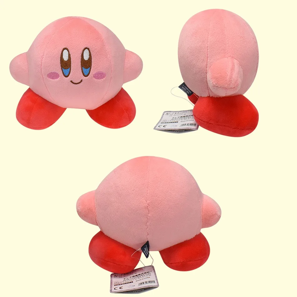 15cm Kawaii Kirby Plüschtier Weiches Stofftier Niedlicher Nintendo-Spielcharakter Rosa Stern-Held Sammlerstück Geschenk für Kinder und Erwachsene – Detail 4