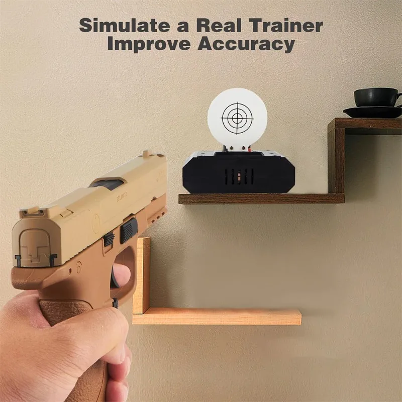 2026 Laser Induction Target CS sport training Indoor Game toy With Sound Electric Auto Reset Airsoft Outdoor Laser Device