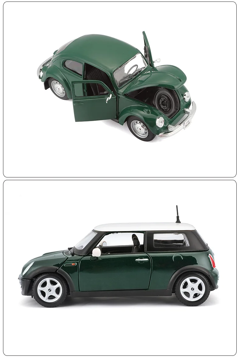 1:24 Maisto BWM MINI COOPER Model BWM Alloy Car Die Cast Sports Car Collection Luxury Vehicle Ornament Boyfriend Birthday Gift