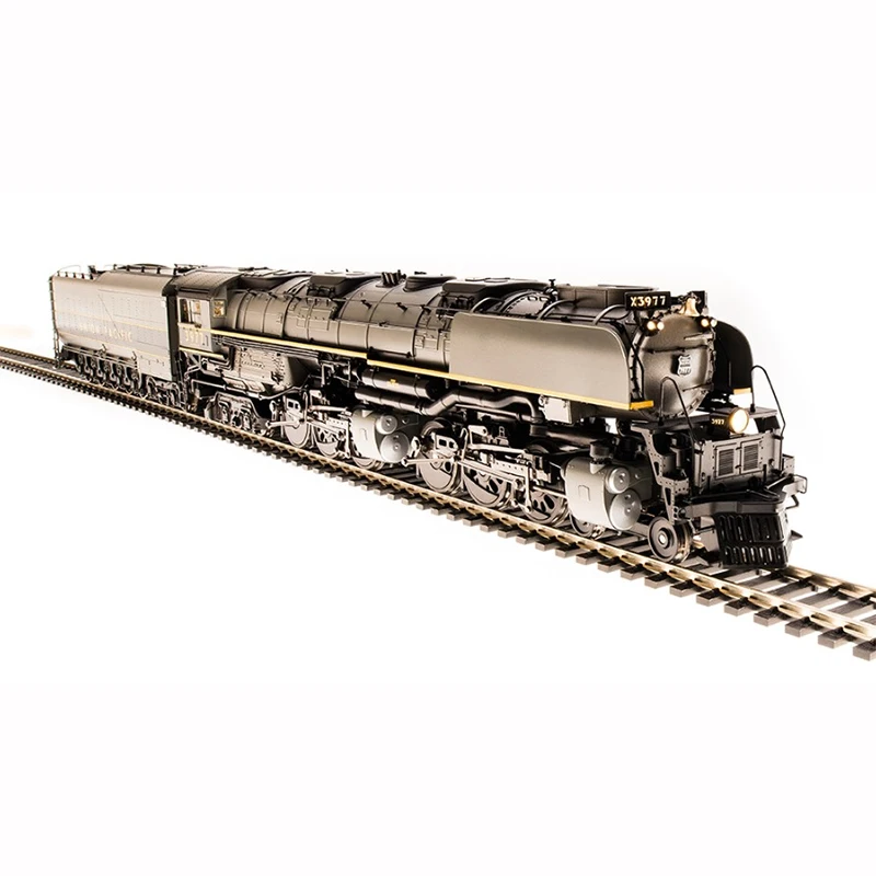 BLI Train Model 1/87 HO Challenger 4-6-6-4 Steam Locomotive Alloy Digital Sound Effect Smoke Rail Car Toy Birthday Gift