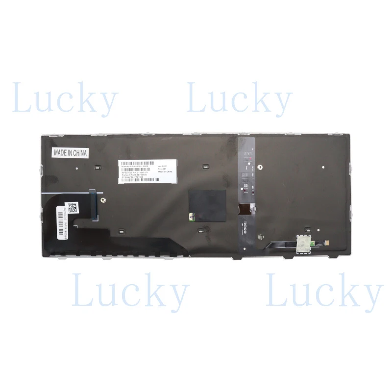 f  for Keyboard HP EliteBook 730 735 830 836 G5 G6 Keyboard US QWERTY