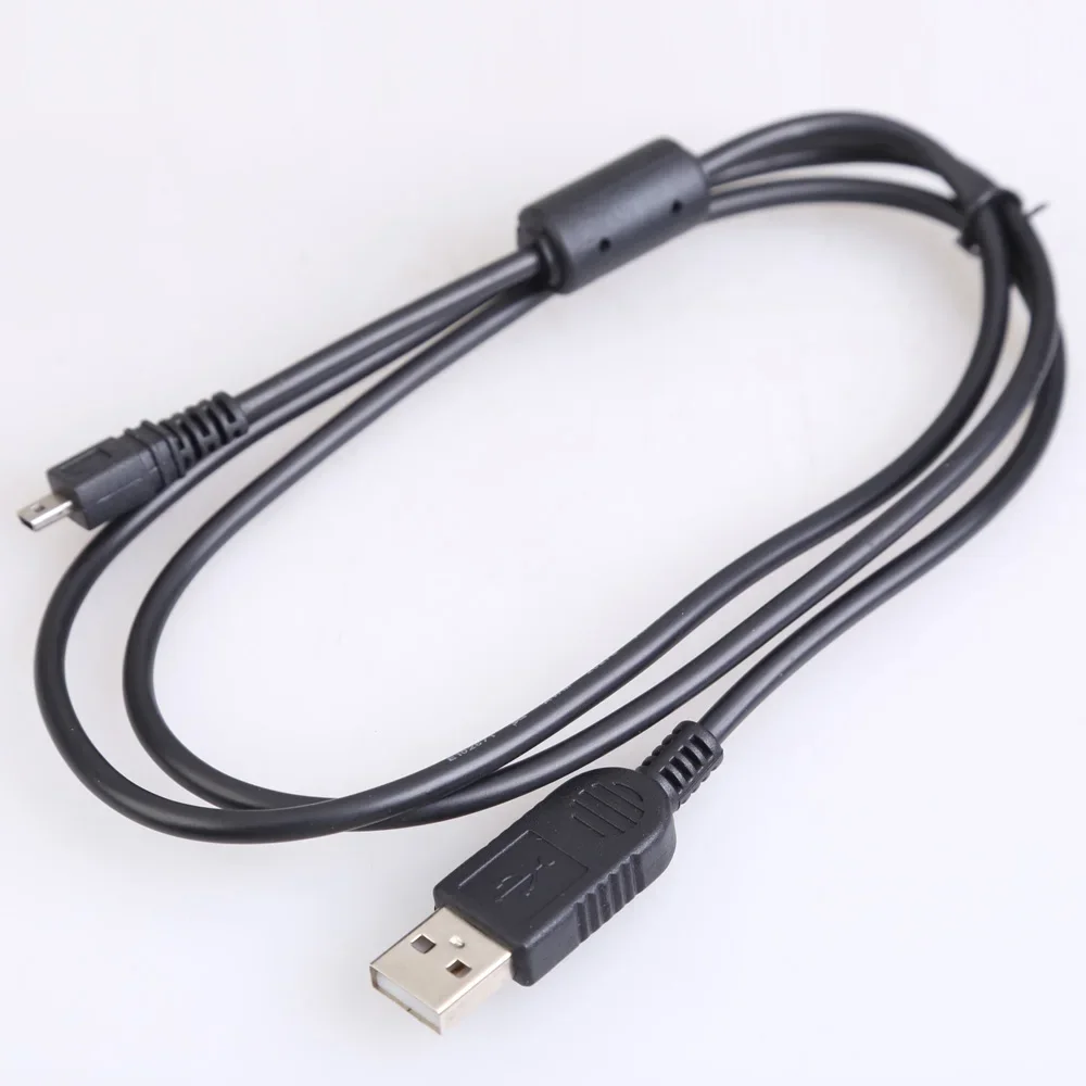1m USB Data Cable Camera Data Pictures Video Sync Transfer Cables Cord Wire 8pin for Nikon/Olympus/Pentax/Sony/Panasonic/Sanyo