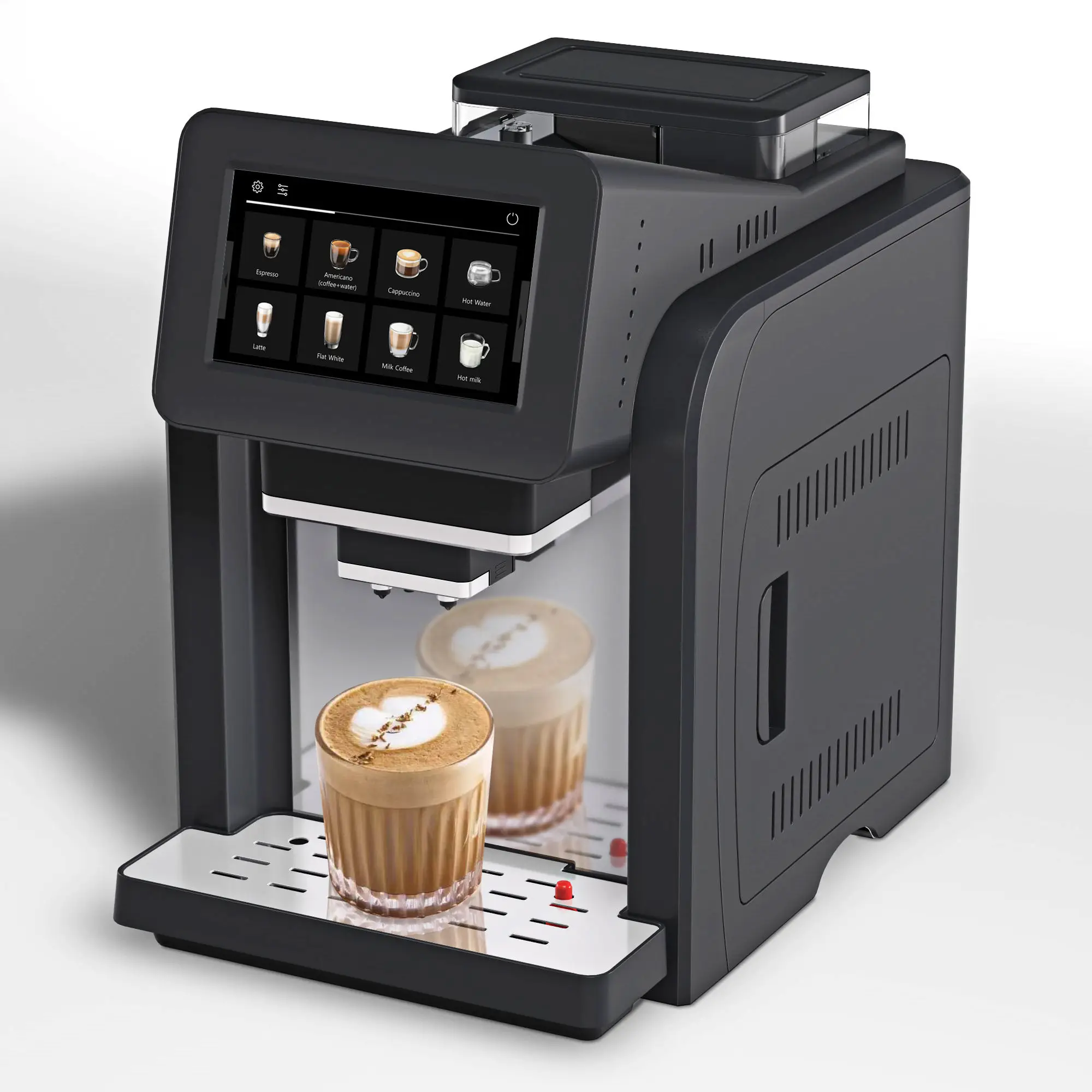 

Fully Automatic Commercial Espresso Coffee Maker Cappuccino Latte Vending Machine for Outdoor Business Portable Car Friendly