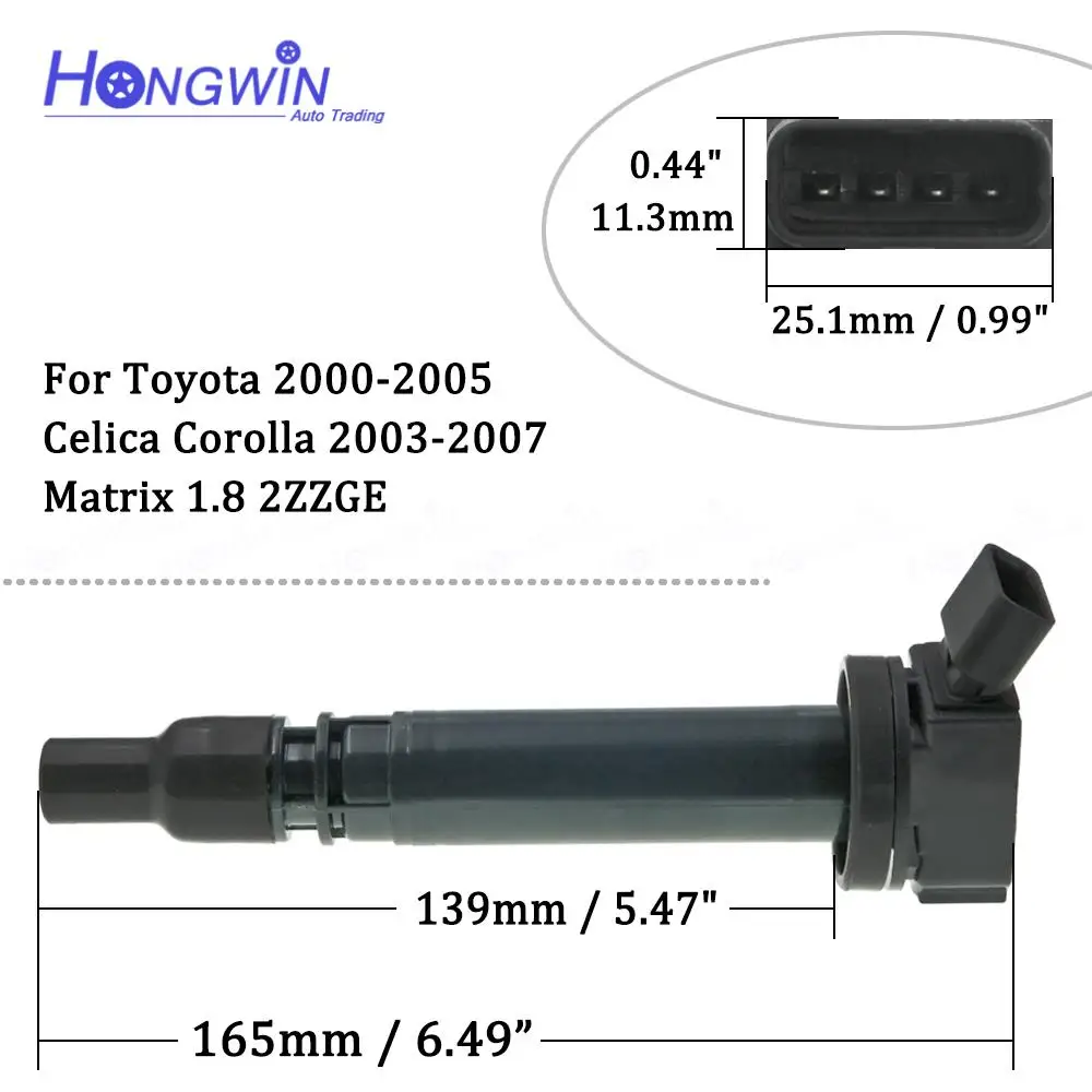 OE: 90919-02238 9091902238 89057979 88970216 Ignition Coils Replacement For Toyota Allex Corolla Voltz Celica Will 2001-2007 1.8