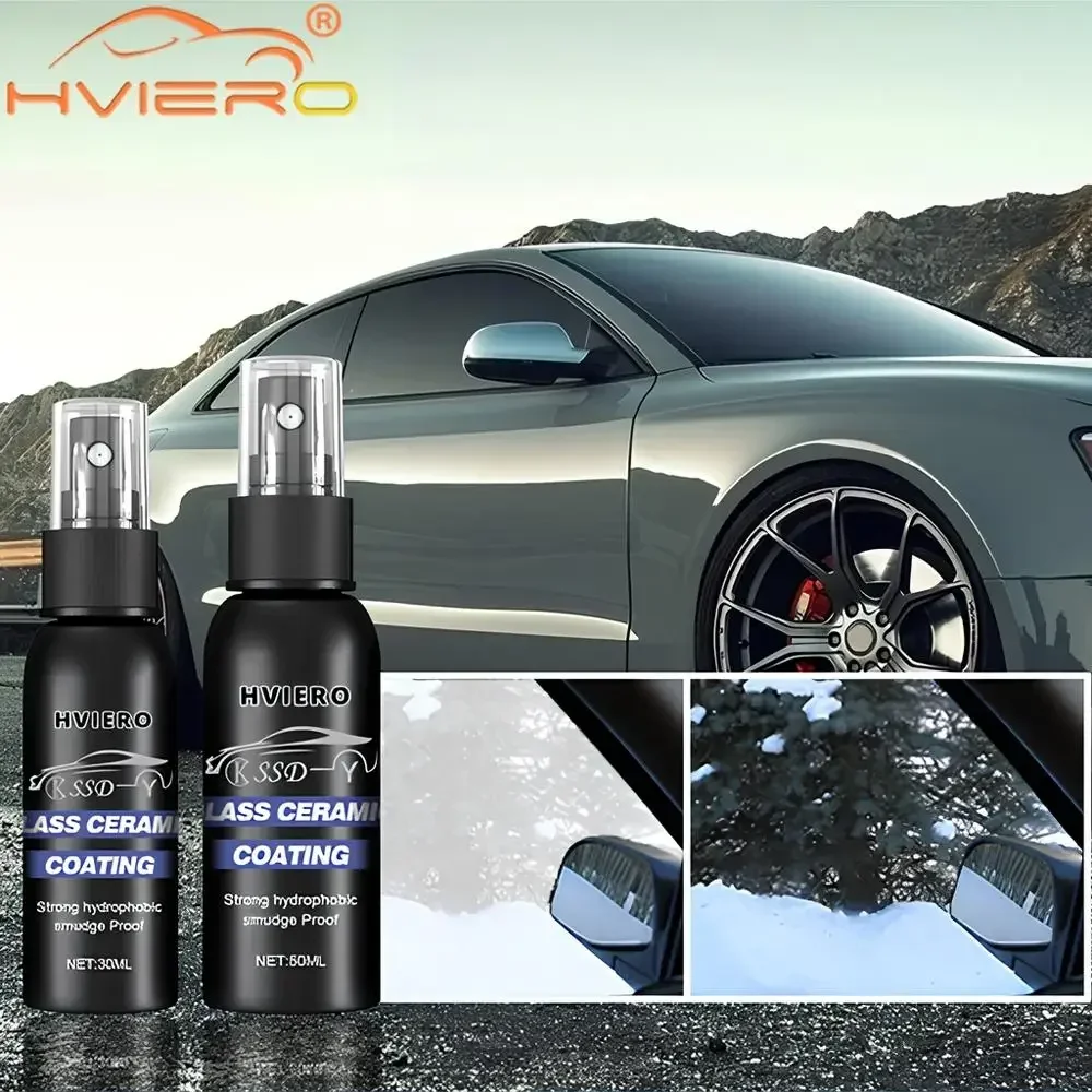 Auto Windshield Water Repellent Agent 30ml/50ml Car Windows Waterproof Rainproof Nano Hydrophobic Coating Antifogging Clearness