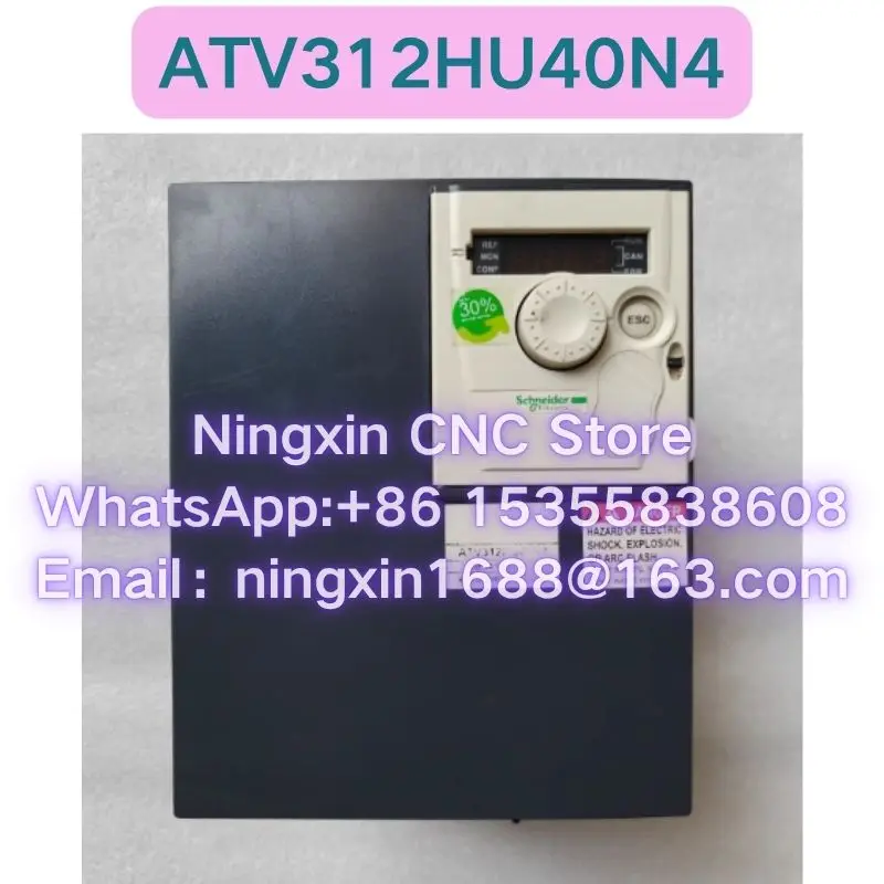 

Б/у инвертор ATV312HU40N4 Функциональный тест ОК Быстрая доставка