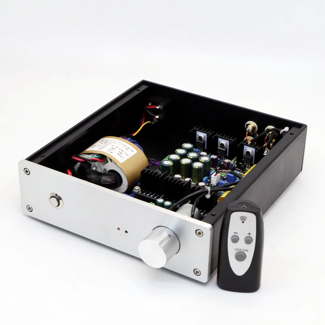 

TIANCOOLKEI remote control volume JHL-1969 hifi Class A 5x signal amplification audio preamplifier