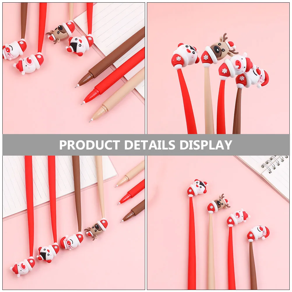 

Cartoon Christmas Pen Drawing Pens Cute Student Writing Accessories Cool for Girls Students Novelty Teen