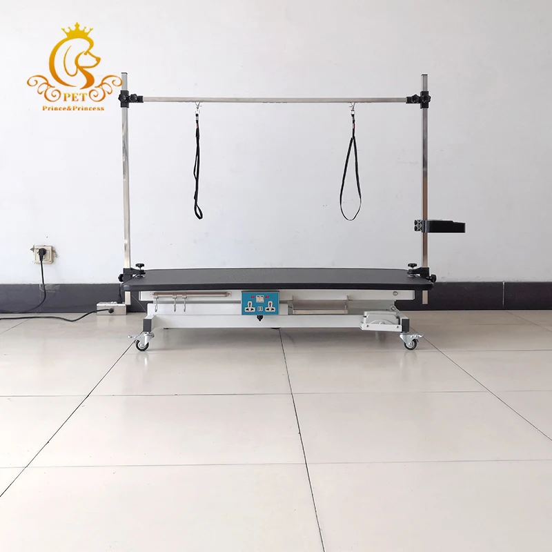 EUR PET Adjustable Foldable Pet Grooming Table Simple Style Electric Lifting Design Dogs Cats Made Durable Rubber Desktop