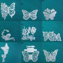 butterfly Metal Cutting Dies Mold Scrapbooking Decoration Paper Cards Craft Knife Mould Blade Punch Template Embossing Stencils