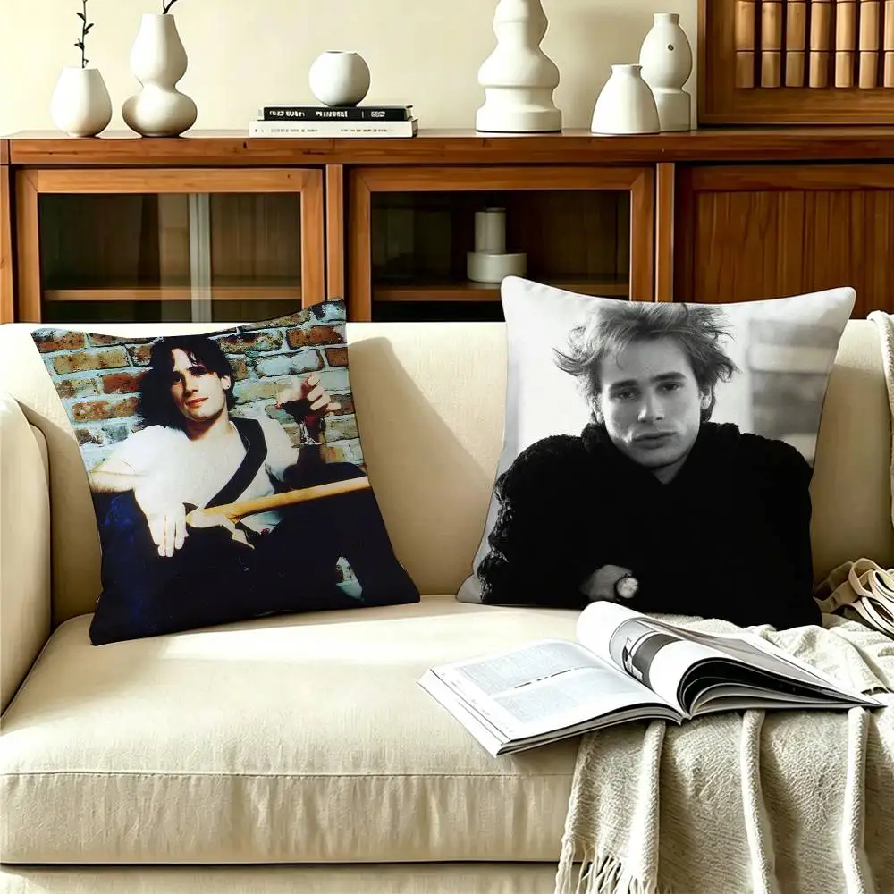 Singer J-Jeff B-Buckley Double-sided print Pillow Case Cushion Cover Throw Pillow Case For Car Sofa