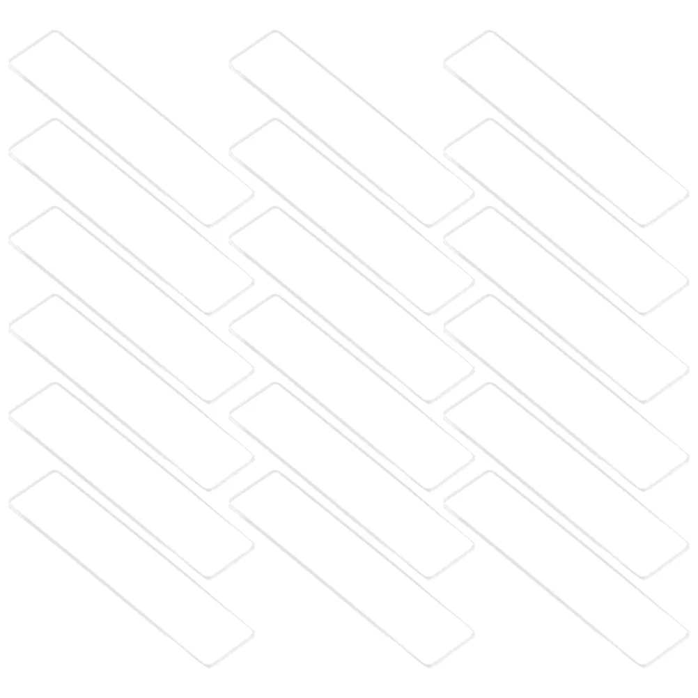 

50Pcs Nail Art Tips Display Stands Practice Strips Plastic Holder for Salon Use Nail Display Fake Nails Stand False Nails Stand