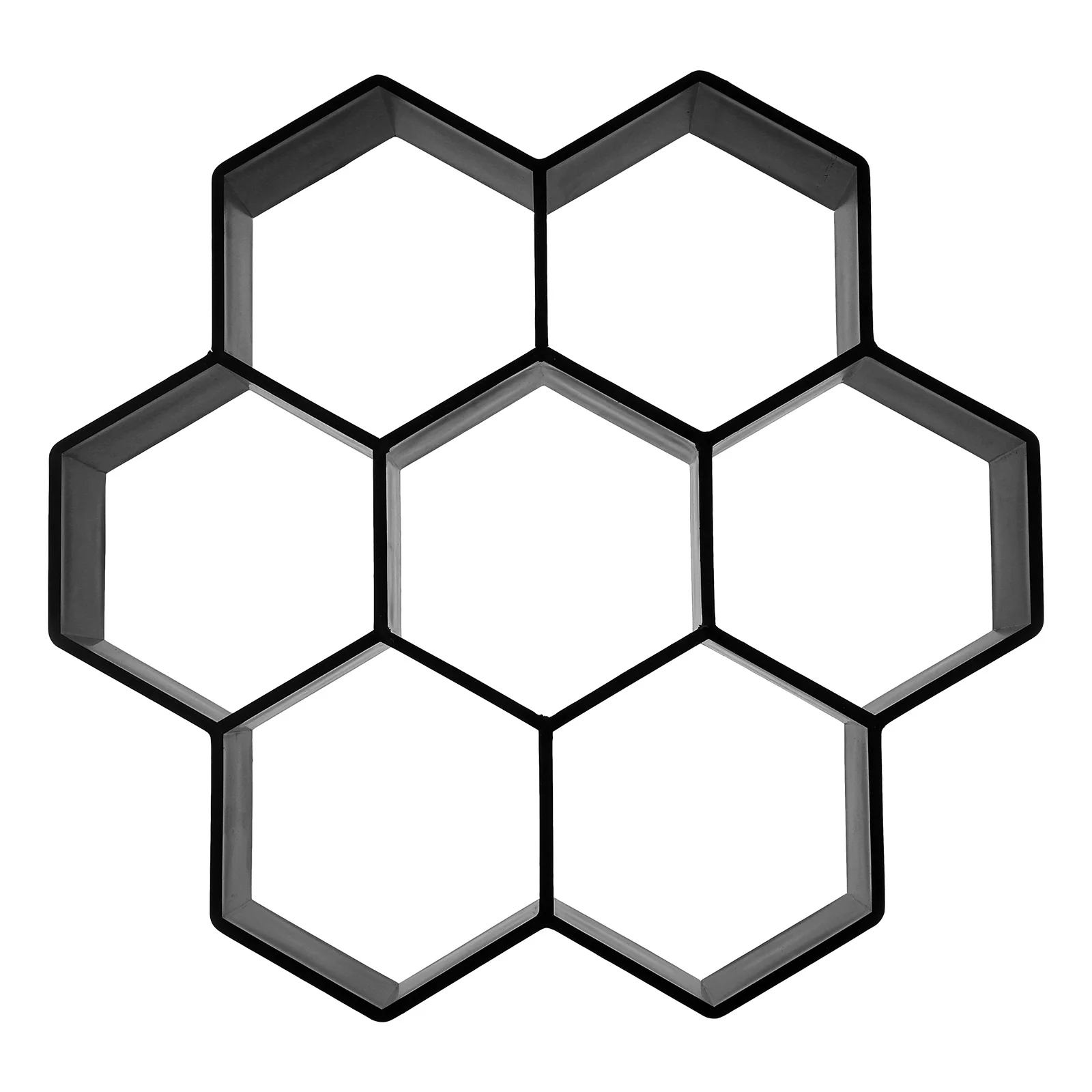 

Hexagon Brick Mold Plastic Cement Floor Tile Mould For Garden Path Paving Diy Concrete Paver Tool Garden Decorative Stone