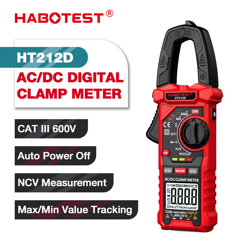 HTTD2 คืออะไร? ทำไมผู้ใช้งานหลายคนถึงเลือกใช้ HABOTEST HT212D วัดกระแสไฟฟ้าแบบคลิปมิเตอร์ดิจิทัล?