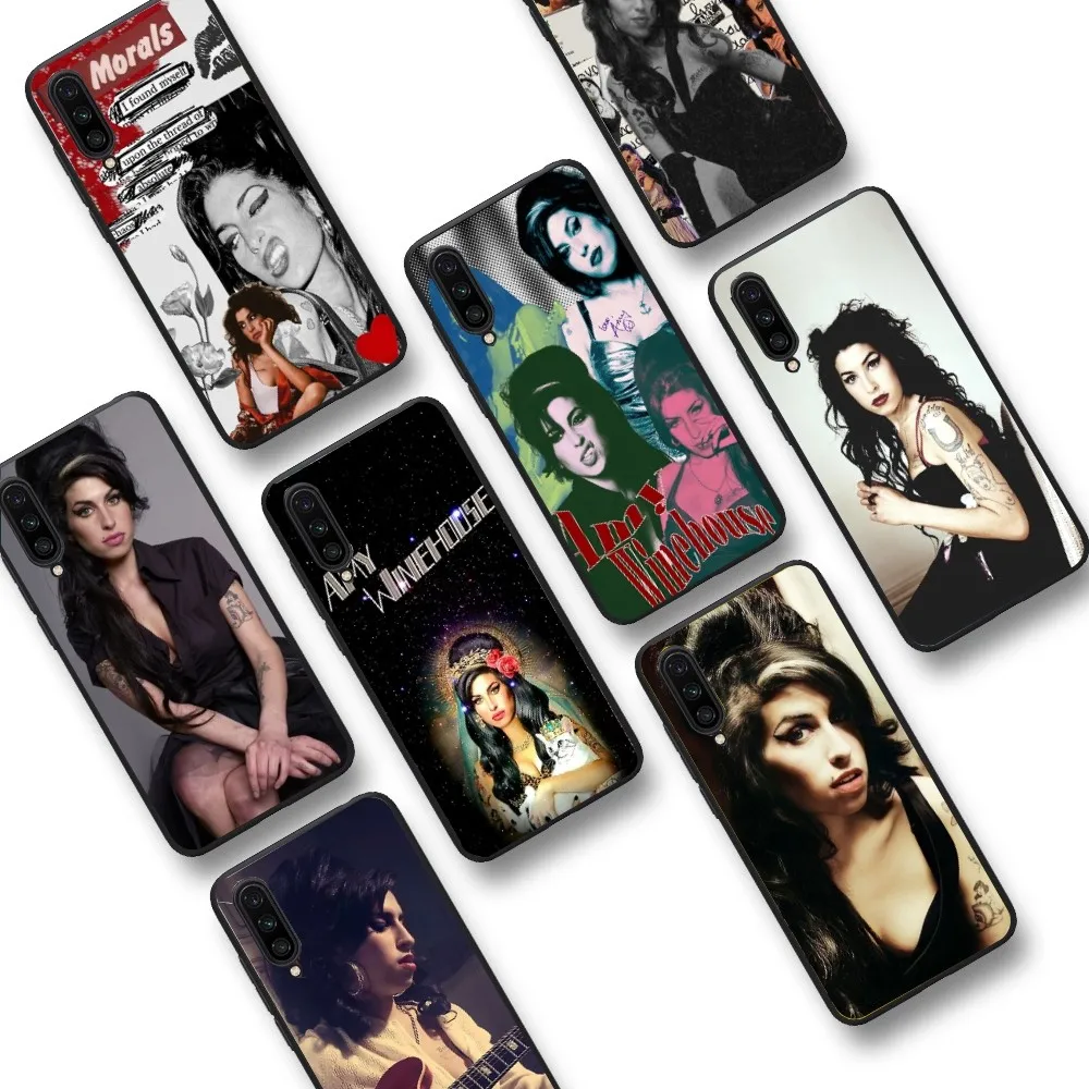 

Amy Winehouse Phone Case For Xiaomi Mi 5X 8 9 10 11 12 Lite Pro 10T PocoX3pro PocoM3 Note 10 Pro Lite