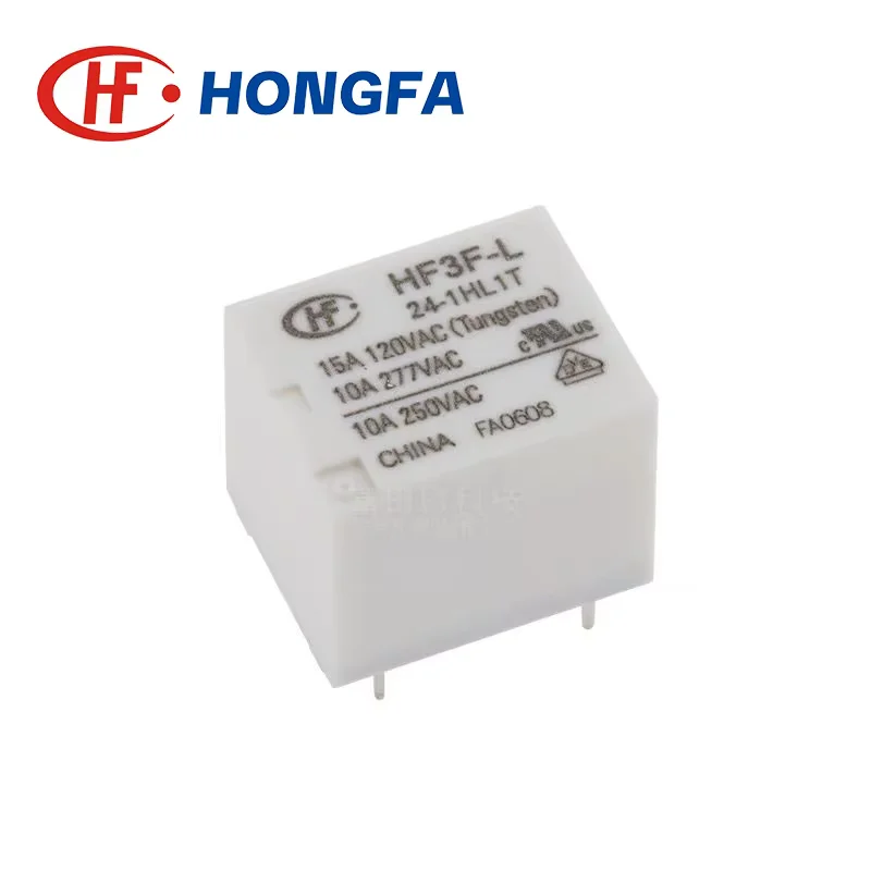 1Pcs HONGFA Relay HF3F-L- 5 12 24-1HL1T 1ZL1T 1HL2T 1ZL2T 4/5/6PIN 10A 5V 12V 24V Power Relay