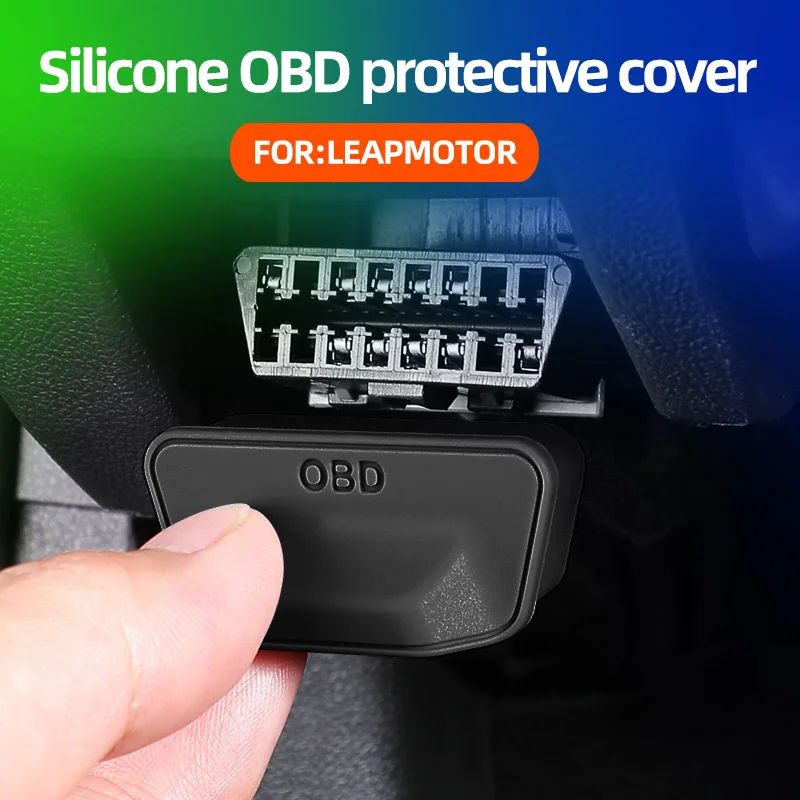 

For Leapmotor T03 C01 B10 B01 C11 C10 C16 Lafa5 OBD Diagnostic Interface Protective Cover Silicone Rust-proof Protection Cover