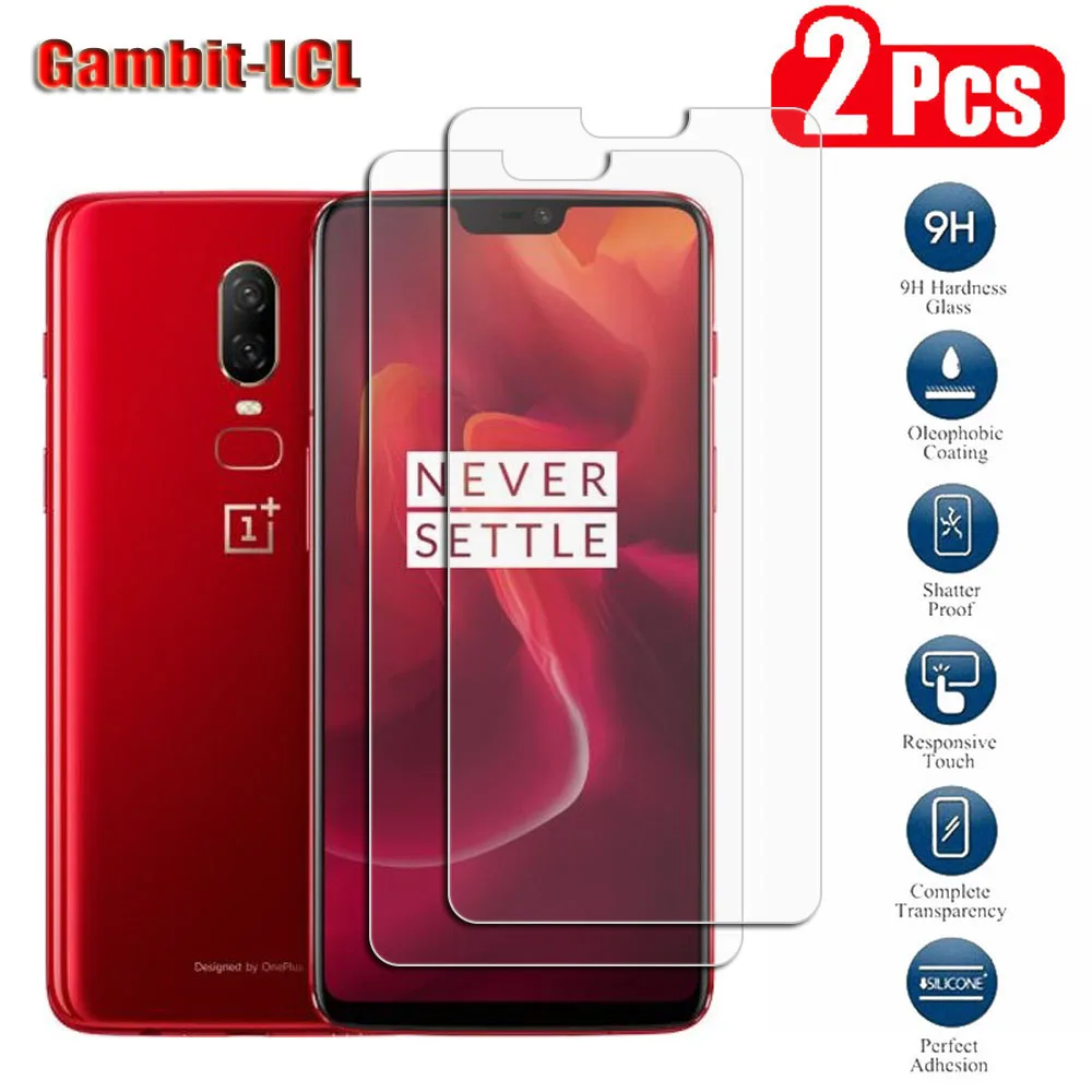 HD 9H Original Protective Tempered Glass For OnePlus 6 6.28