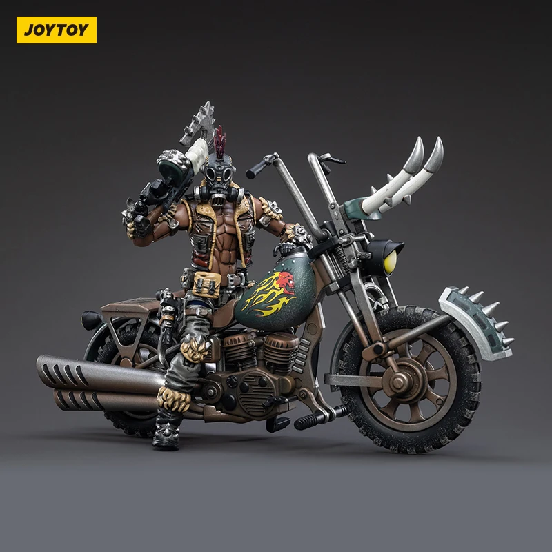 JOYTOY San Reja Logan & Hell Walker H20 오토바이 액션 피규어 모델, 장난감 컬렉션 장식품