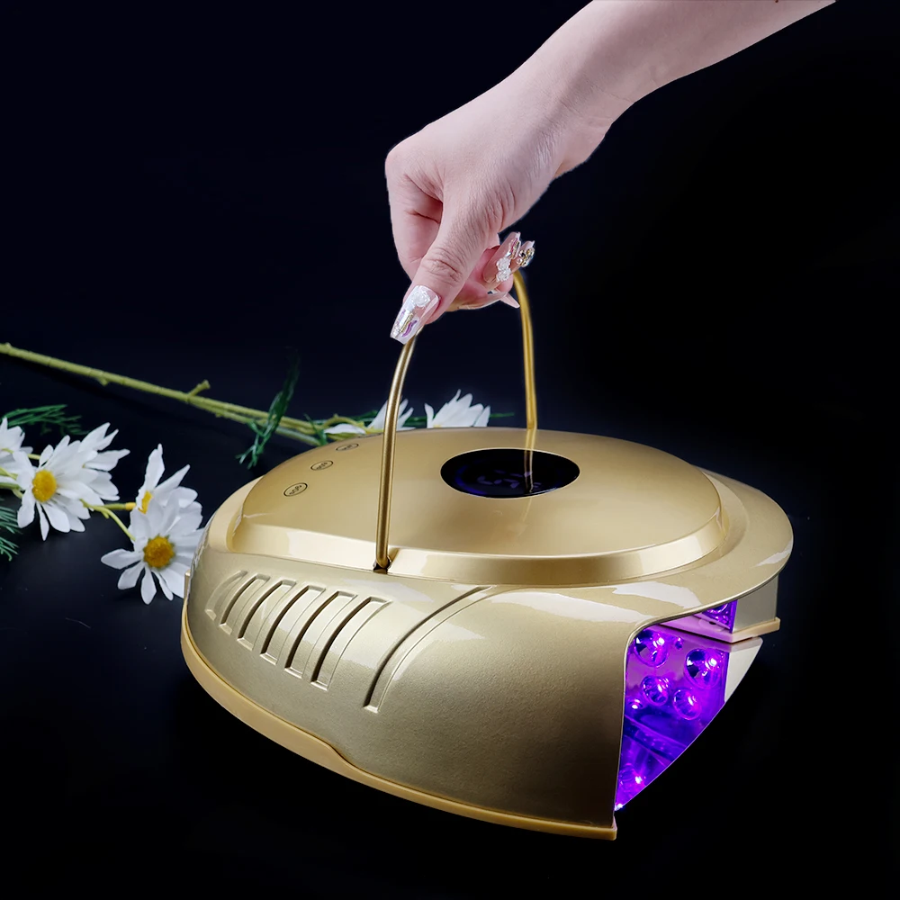 New 64w Exclusive Design Professional Rechargeable Cure Cordless Focused Beam Light Speed Flash Curing LED Nail Lamp