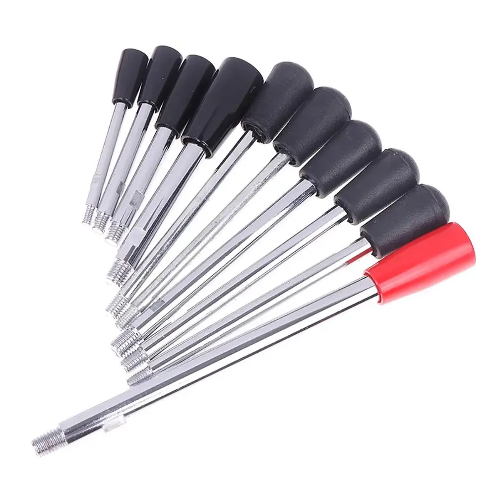 1Pcs Durable M6-M12 Handle Bar Bakelite Knob Long Grip Machine Work Rod General Carbon Steel Bar Bench Drill Accessories