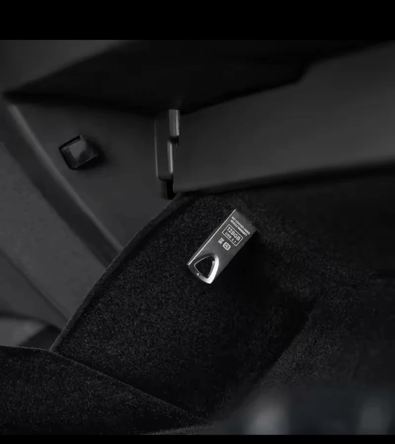 مناسبة لطراز تسلا 3/S/X/Y 128G مسجل القيادة قرص U خاص، ذاكرة وضع الحارس