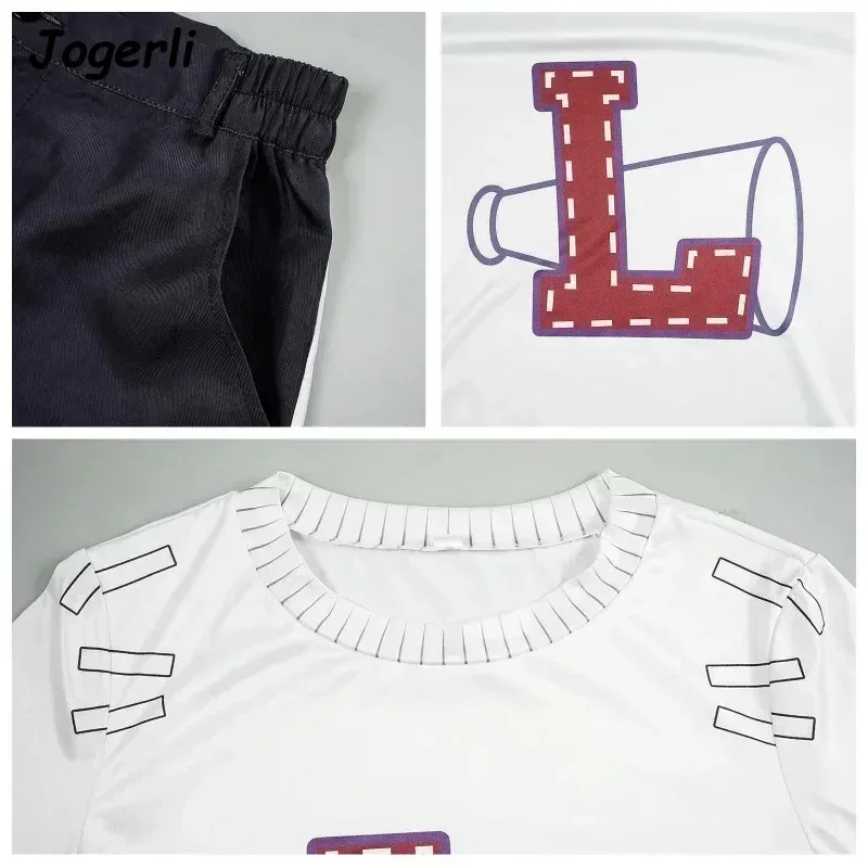 Jogerli Identity 5 أزياء تنكرية للناجي المشجع زنبق باليل كوس بدلة قماش #4