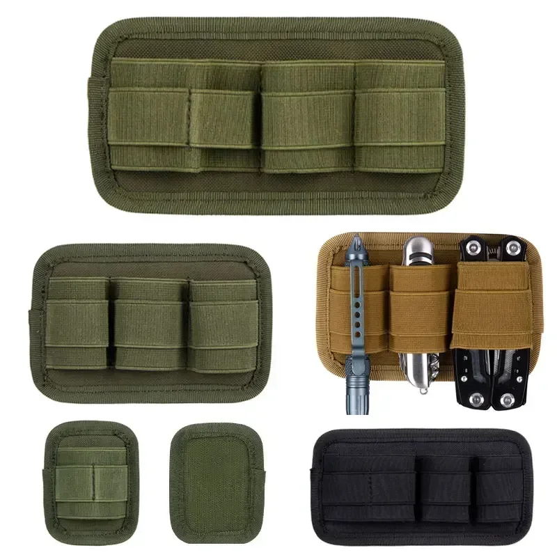 Tactical Hook and Loop Panel Bag Insert Organizer Sticky Plate EDC Tool Internal Breakaway Stand Hunting Vest Backpack Bag