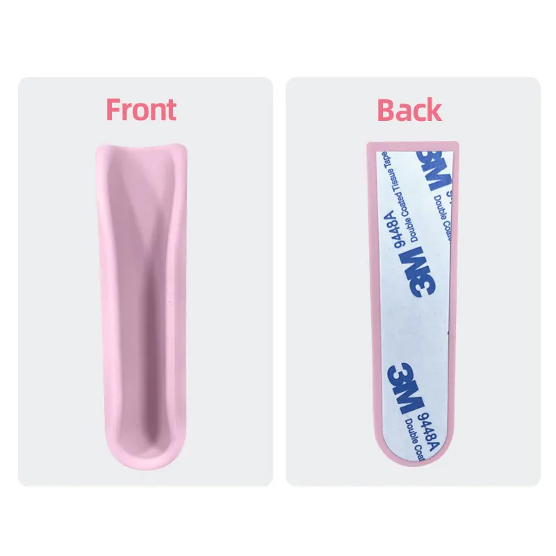 2-pack New Arrival Silicone Lipstick Balm Holder Sticker on Phone