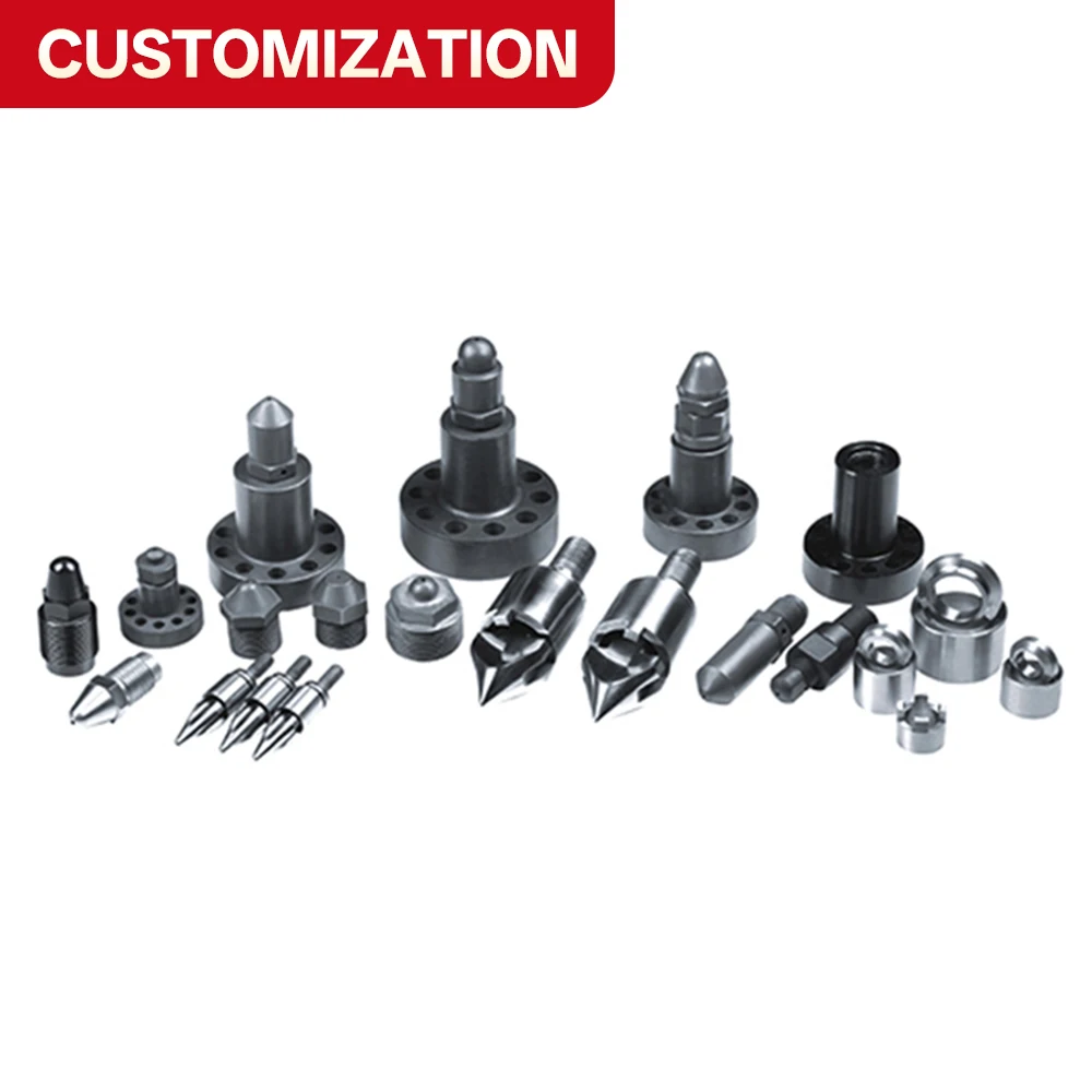 

Custom plastic and rubber machinery components, injection molding machine screw and barrel accessories, bimetal screw tips
