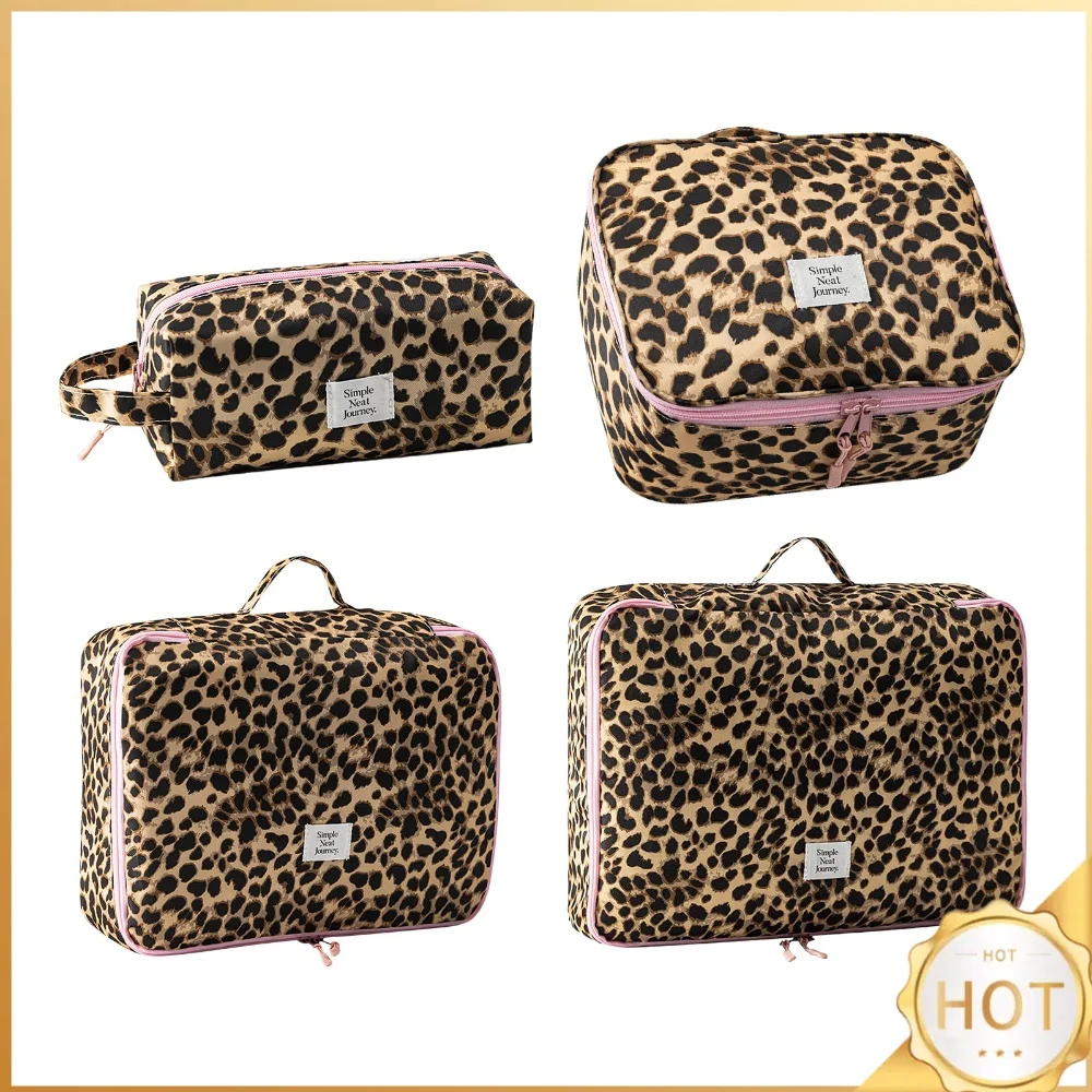 lot-de-4-trousses-de-toilette-matelassees-en-coton-avec-fermeture-eclair-retro-et-impermeables-pour-le-quotidien-le-bureau-les-activites-de-plein-air-et-les-loisirs