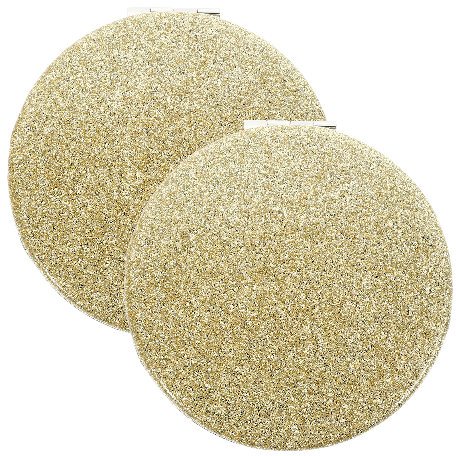 กระจกพกพาขนาดเล็ก 2 ชิ้น สำหรับสาวๆ ผู้หญิง ใส่กระเป๋าได้ พกพาสะดวก น้ำหนักเบา ขนาดพกพา ดีไซน์น่ารัก ทนทาน ใช้งานได้ยาวนาน เหมาะเป็นของขวัญ