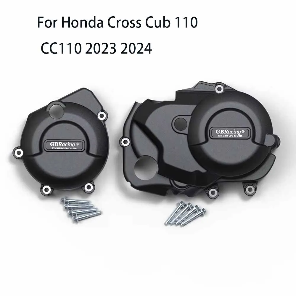 

Новые комплекты крышек двигателя для Honda Cross Cub 110 CC110 2023 2024, аксессуары для мотоциклов, защита капота, крышка двигателя