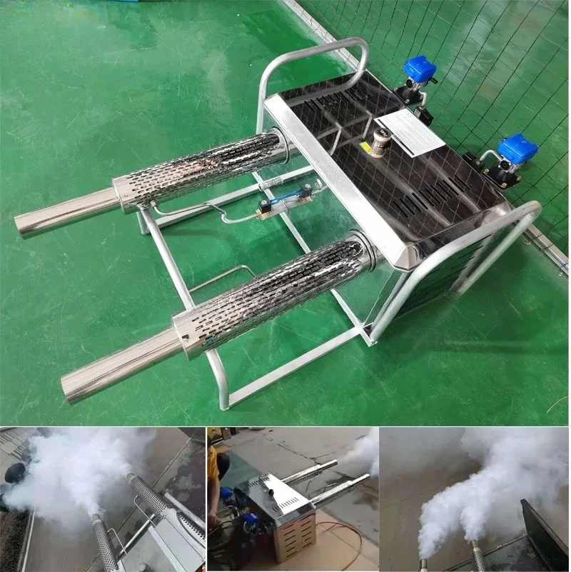 hot sales Vehicle Mount Truck Mounted Double Barrel Thermal Fogger Fogging Sprayer Machine for Fogging Pests Insects Mosquitoes