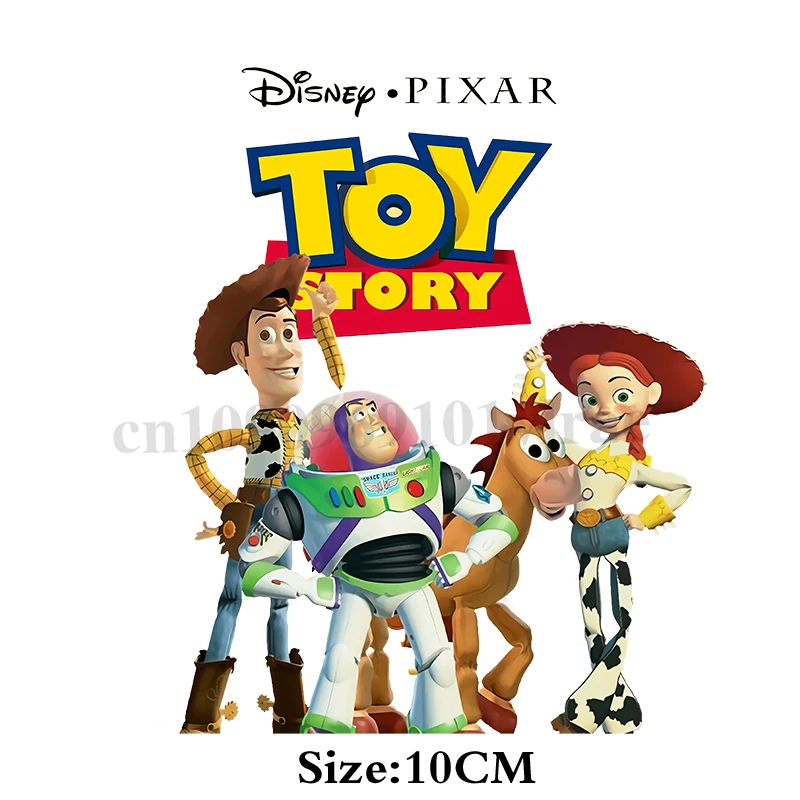 Disney Toy Story การ์ตูน Woody Buzz Lightyear UV DTF Transfer สติกเกอร์สําหรับขวดน้ําโอน Decals DIY ขวดน้ําของขวัญ