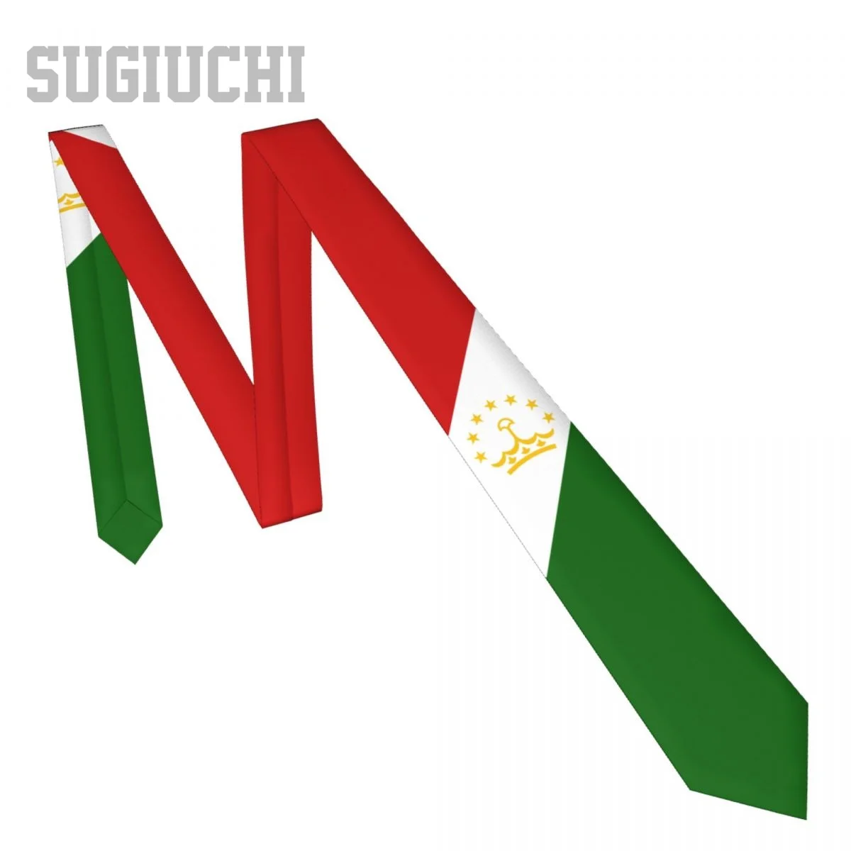 Cravates drapeau du Tajikistan Nation hommes femmes décontracté Plaid cravate costumes mince fête de mariage affaires cravate Gravatas