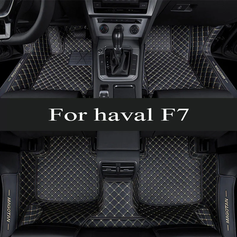 

Car floor mats for haval F7 2019 2020 2021 Custom Auto Foot Pads Automobile Carpet Cover Interior trunk mat