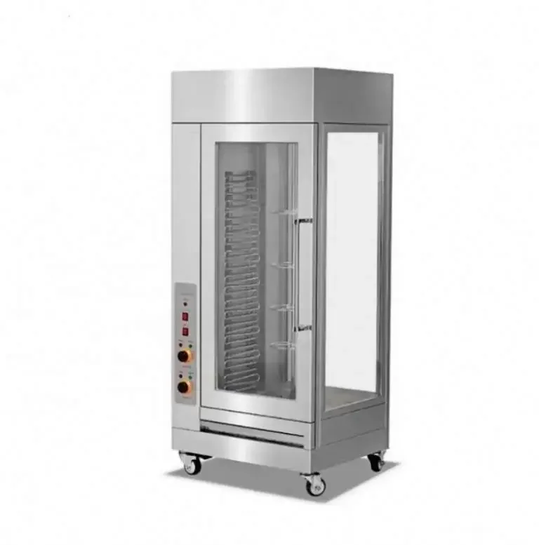 Performance Automatic Rotating Commercial Chicken Shawarma Grilling Machine With Electric Or Gas Power For Various Applications