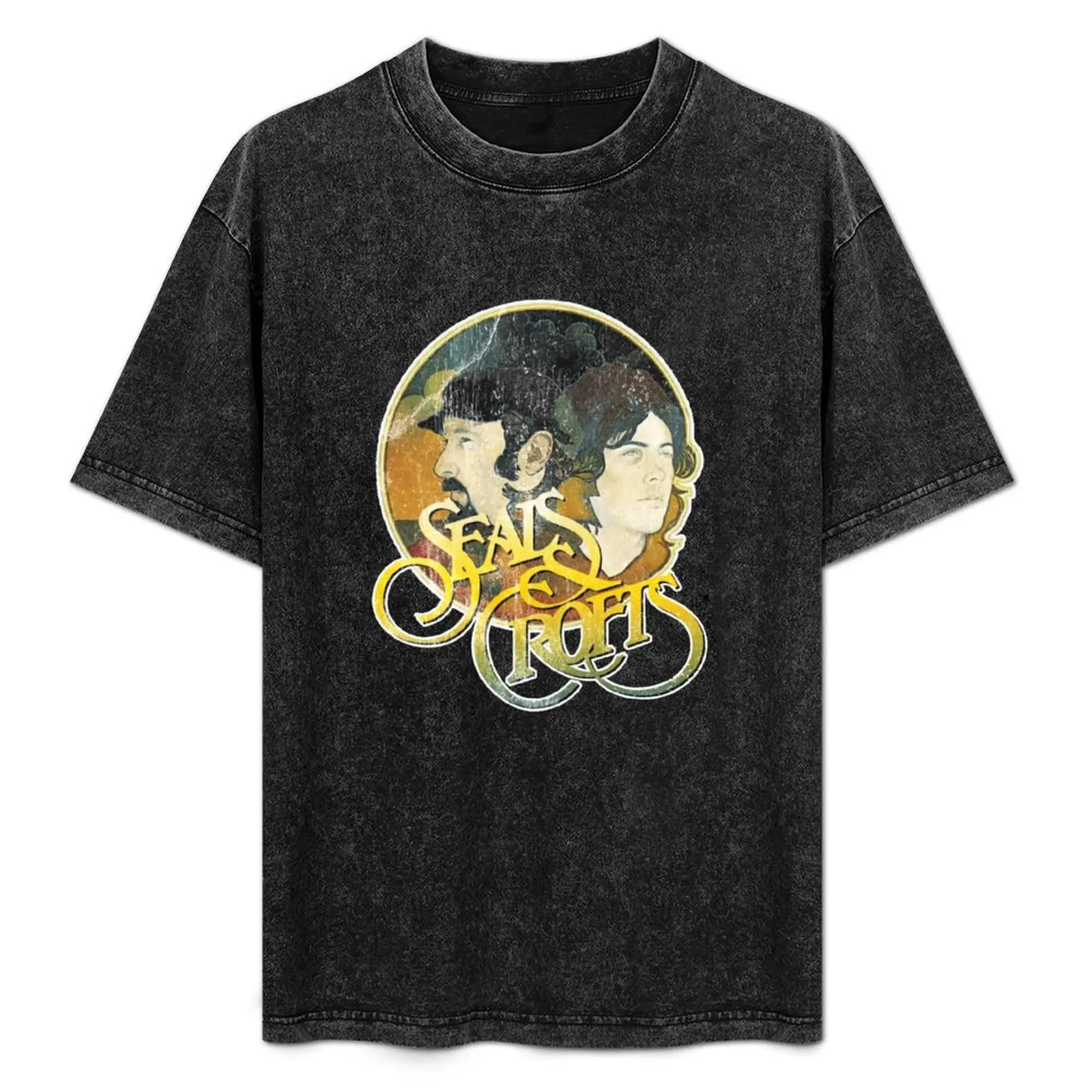 

Seals-&-Crofts T-Shirt Classic Crew Neck Cotton T-Shirt
