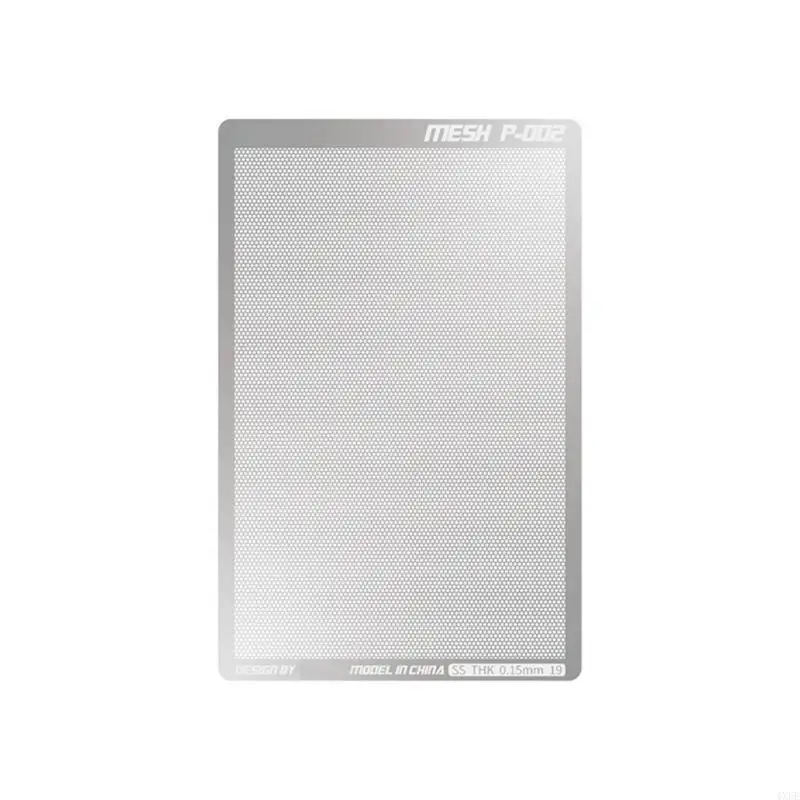  Unpainted Assembled Photo-Etched Radiator Meshes Board For Modeling Photo