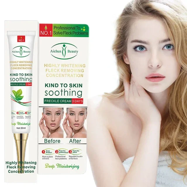 Aichun Schoonheid Whitening Sproet Crème Verwijderen Donkere Vlekken Foundation Fade Melasma Acne Spot Melanine Anti-Aging Gezicht Fleuren