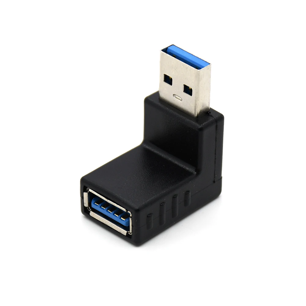Usb 3.0 Man-vrouw Extension Adapter 90 Graden Hoek