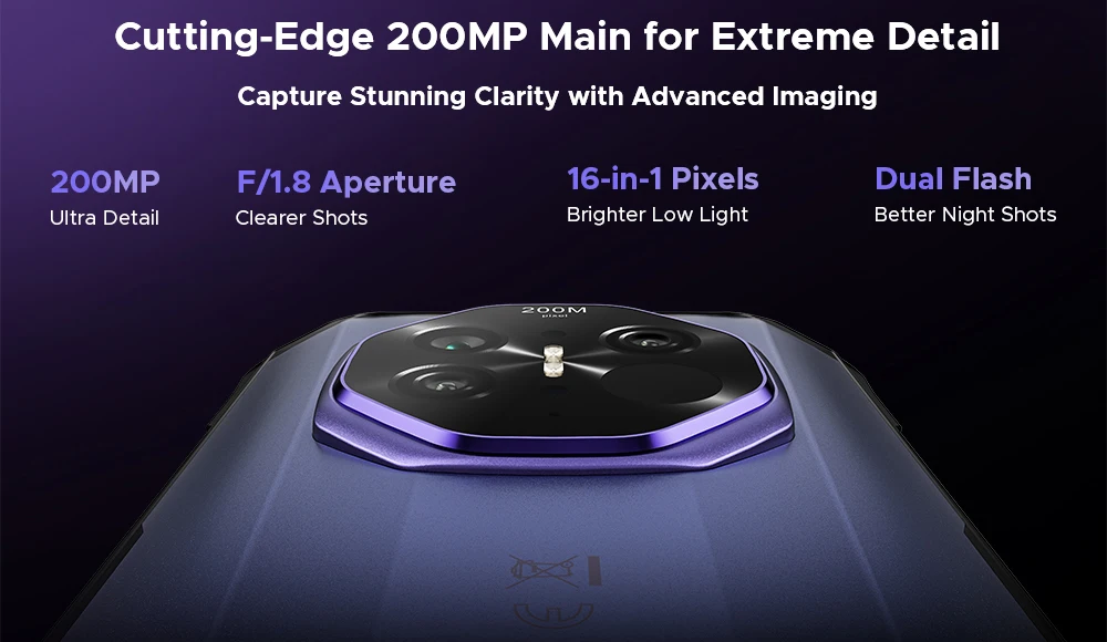Global Version DOOGEE S300 Plus Thermal 5G Rugged Phone Thermal Imaging 12GB 1TB 6.78'' Screen 11000mAh Android 16 Mobile Phone