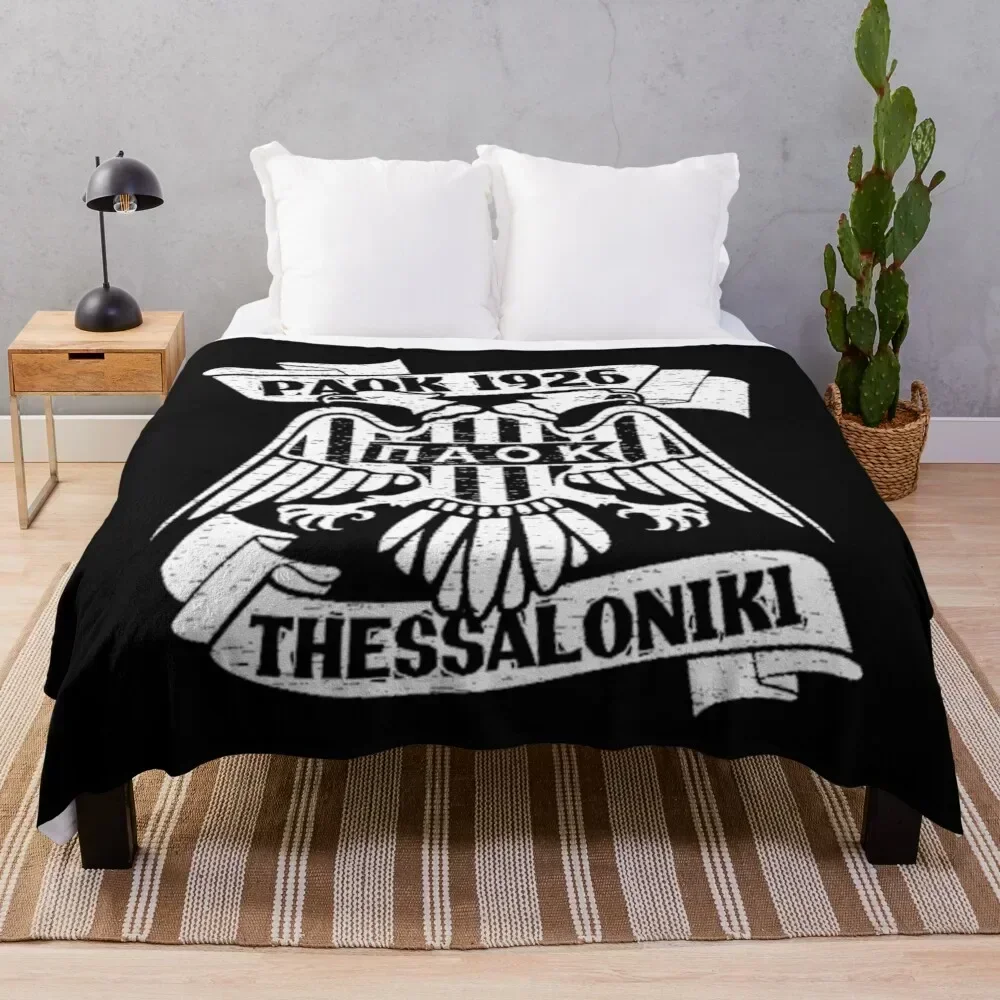 

Mono P.A.O.K. Throw Blanket Stylish Decor Blanket Gift for Friends Roommate